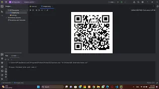 QR Code Generator in Python Code Lounge Pycharm