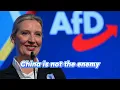 Download Lagu Germany AfD Leader Weidel: China Is Not a Threat to West, Europe Should Stop Provoking China!