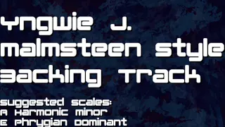 Download Yngwie Malmsteen Backing Track Am Neo Classic | Am A minor MP3