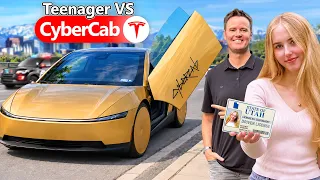 My Daughter Tried a Tesla With No Steering Wheel