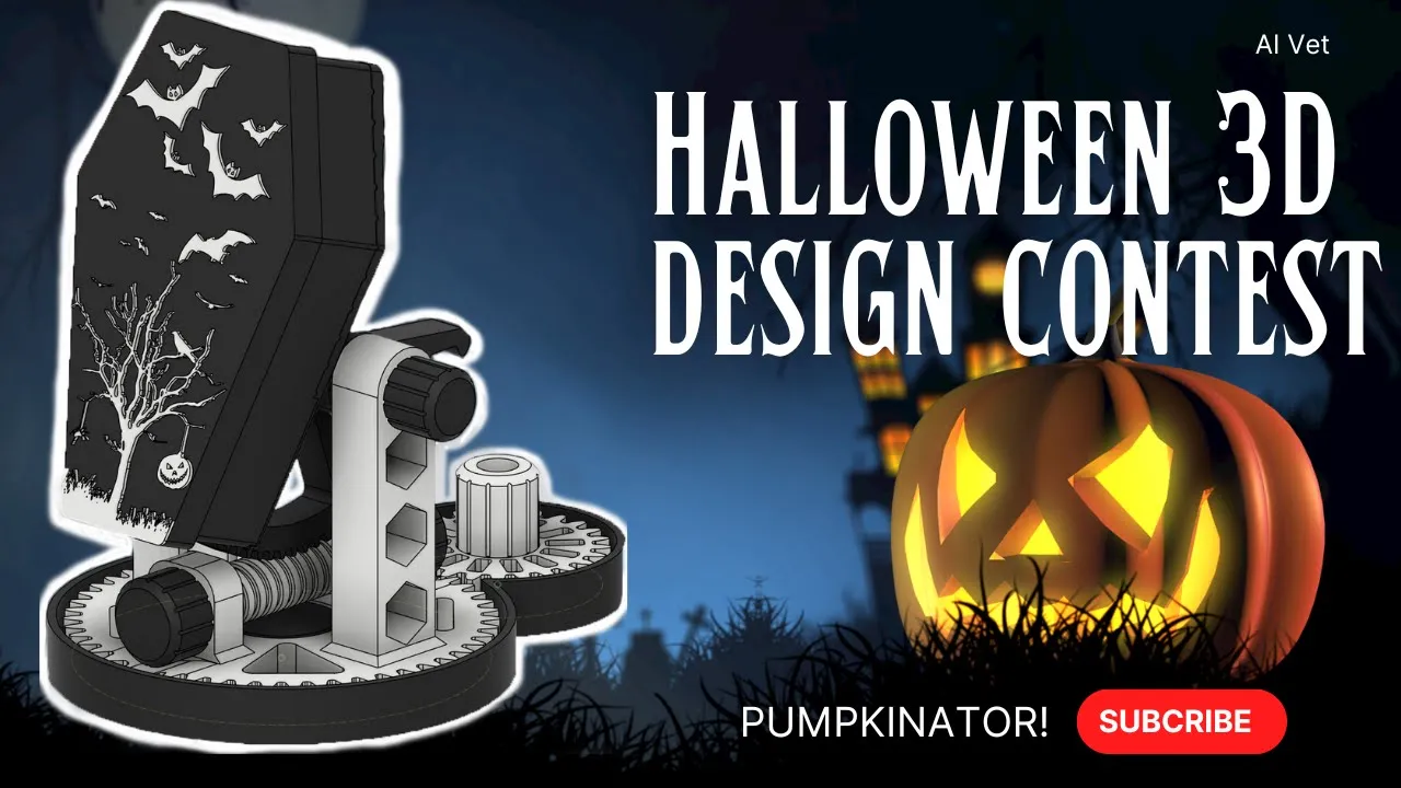 Pumpkinator! The cursed medieval skull ripper! #ThangsLovesELEGOO