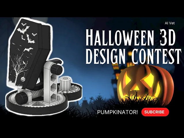 Pumpkinator! The cursed medieval skull ripper! #ThangsLovesELEGOO video thumbnail
