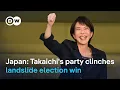 Lagu The Japanese give their first female prime minister the greatest possible power | DW News