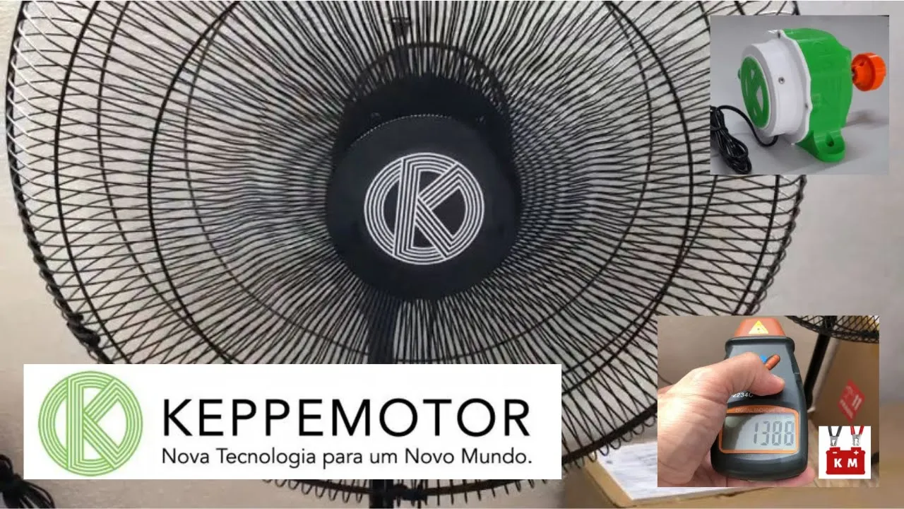 Testando o Ventilador 60cm Mais Econômico do Mercado - Keppe Motor Universe Eco