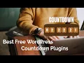 Top 9 Free WordPress Countdown Plugins Best Countdown Plugins for WordPress Website Wpshopmart