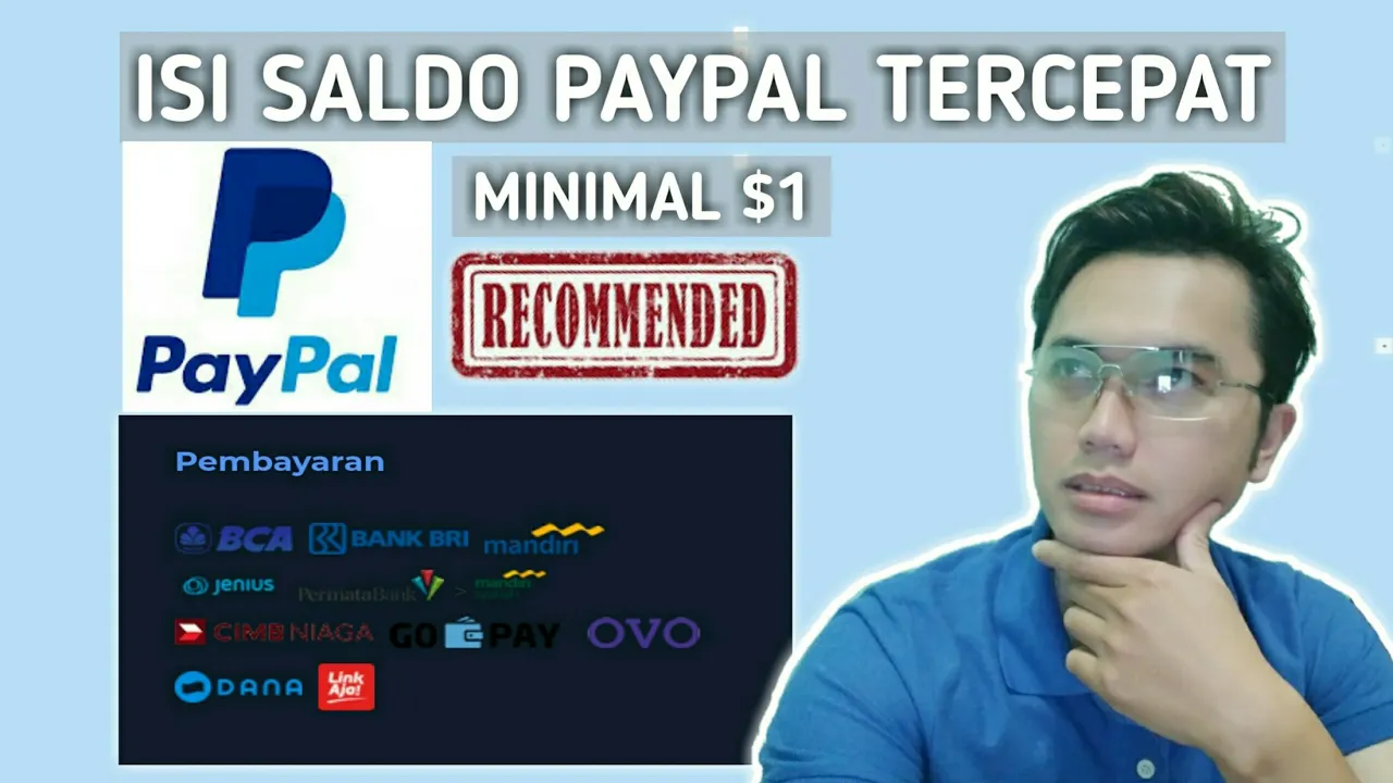 Cara Cairkan Saldo Paypal Menjadi Gopay , Pulsa , ovo , Rekening bank