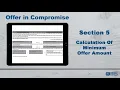 How to Complete Form 433-B OIC - Section 5