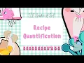 TLE Grade 8 Term 1 AFA Recipe Quantification Session 1 Factor Method Session 2 Percentage Method