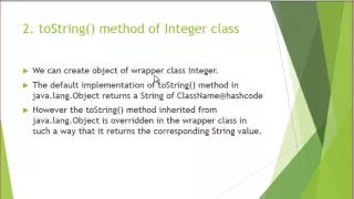 Java FAQ Integer to String