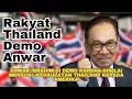 Thailand Demo besar, Minta Anwar Ibrahim berhenti dan tak layak jadi pengurus ASEAN