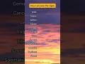 How Leo sees the signs - Zodiac Signs Shorts