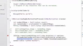 How to manage the Animation in Objective C - Tutorial 36