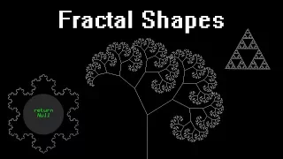 Programming Fractal Shapes Java