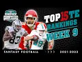 Top 15 Tight Ends Rankings Week 9 TEs - 2021 Fantasy Football