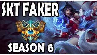 SKT T1 Faker Ahri vs Viktor MID Ranked Challenger Korea