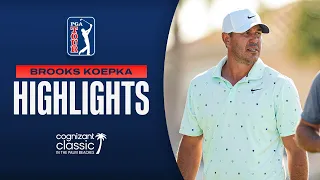 Brooks Koepka surges with 66 to make the cut Round 2 The Cognizant Classic 2026