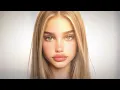 tiny nose big lips