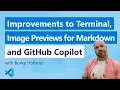 Release Party v1 89 Terminal updates image s for Markdown and improvements for Copilot
