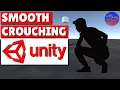 Smooth Player Crouching in Unity - Unity C Tutorial