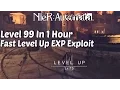 NieR Automata - Level Up Fast EXP Exploit Level 99 in 1 Hour or Less