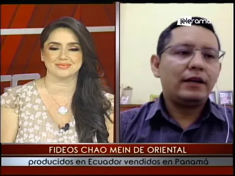 Fideos Chao Mein de Oriental producidos en Ecuador y vendidos en Panamá