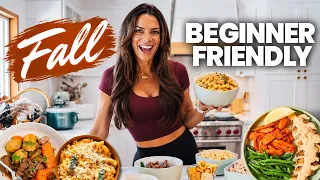 EASIEST Fall Meal Prep for Fat Loss (Cozy Slow Cooker + Sheet Pan Meals)