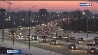 Город встал в 10-бальные пробки: движение на основных автомагистралях практически парализовано