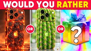 Would You Rather...? Ultimate MYSTERY Gift Edition 📱🎁🤑 HARDEST Choices Ever!