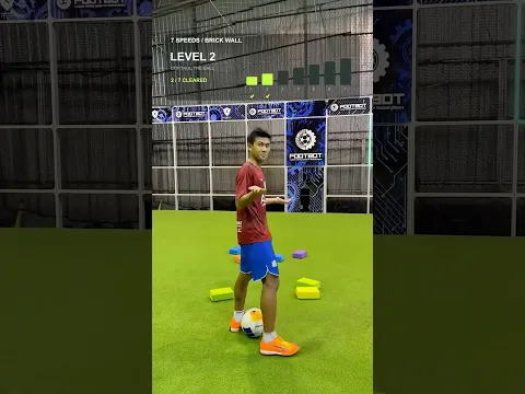 7 Speeds. One Wall. Can He Control Them All?⚽️🧱