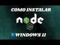 How to Install Node js on Windows 11 Updated 2026 Complete Step-by-Step Guide