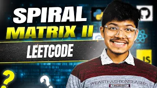 Spiral Matrix II - Standard Technique Matrix Arrays C Leetcode 59