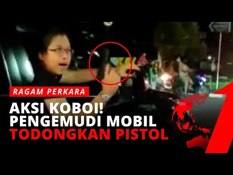 Aksi Koboi Jalanan, Usai Tabrak Pemotor Pengendara Mobil Todongkan Pistol | tvOne