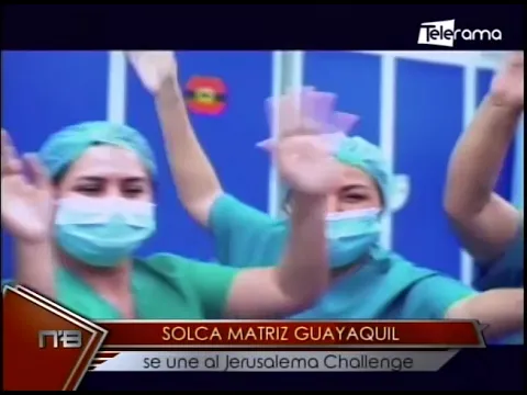 Solca Matriz Guayaquil se une al Jerusalema Challenge