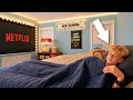 I Built A Bedroom Movie Theater For My Brothers