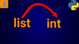 How To Convert List To Integer In Python