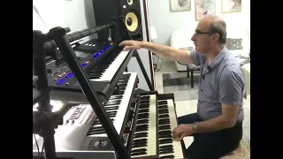 Testardo Io A Distancia R Carlos Keyboard Yamaha Genos Korgpa4x Hammond Skx 