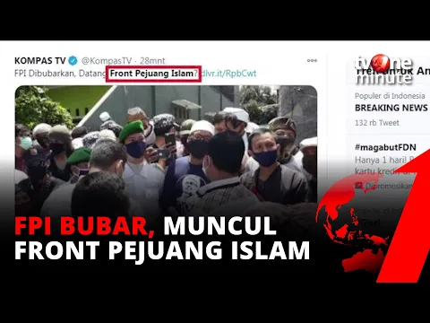 FPI Bubar, Muncul Front Pejuang Islam, Trending di Twitter! | tvOne Minute