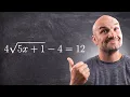 The most important thing you need to know to solve radical equations