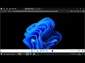Windows 11 clone using HTML CSS JavaScript