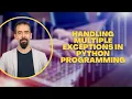 Handling Multiple Exceptions in Python Try-Except with Multiple Error Types