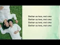JEONGHAN x JOSHUA (SEVENTEEN) 'One plus one' Lyrics