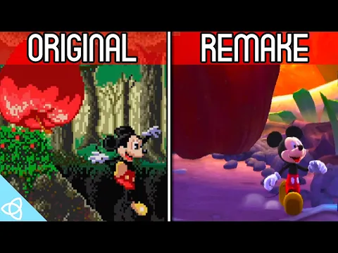 Download MP3 Castle of Illusion Starring Mickey Mouse - Genesis/Mega Drive Original vs. PS3 Remake | Side by Side