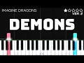 Lagu Imagine Dragons - Demons | EASY Piano Tutorial