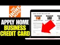 How To Apply For Home Depot Business Credit Card 2025 Simple Guide