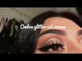 OMBRE GLITTER CUT CREASE
