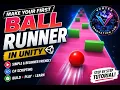 Build a Ball Runner Game in Unity Complete Beginner Tutorial Vertex Innovation Lab
