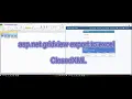 asp net gridview export to excel via ClosedXML