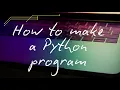 How to make a python program to check eligibility for voting