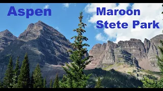 Aspen Maroon State Park Silver Queen Gondola Snowmass Village in 4k
