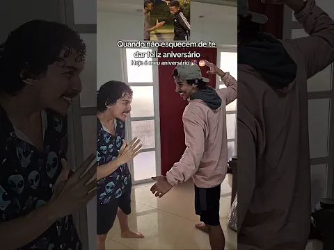 HOJE É MEU ANIVERSÁRIO! #shorts